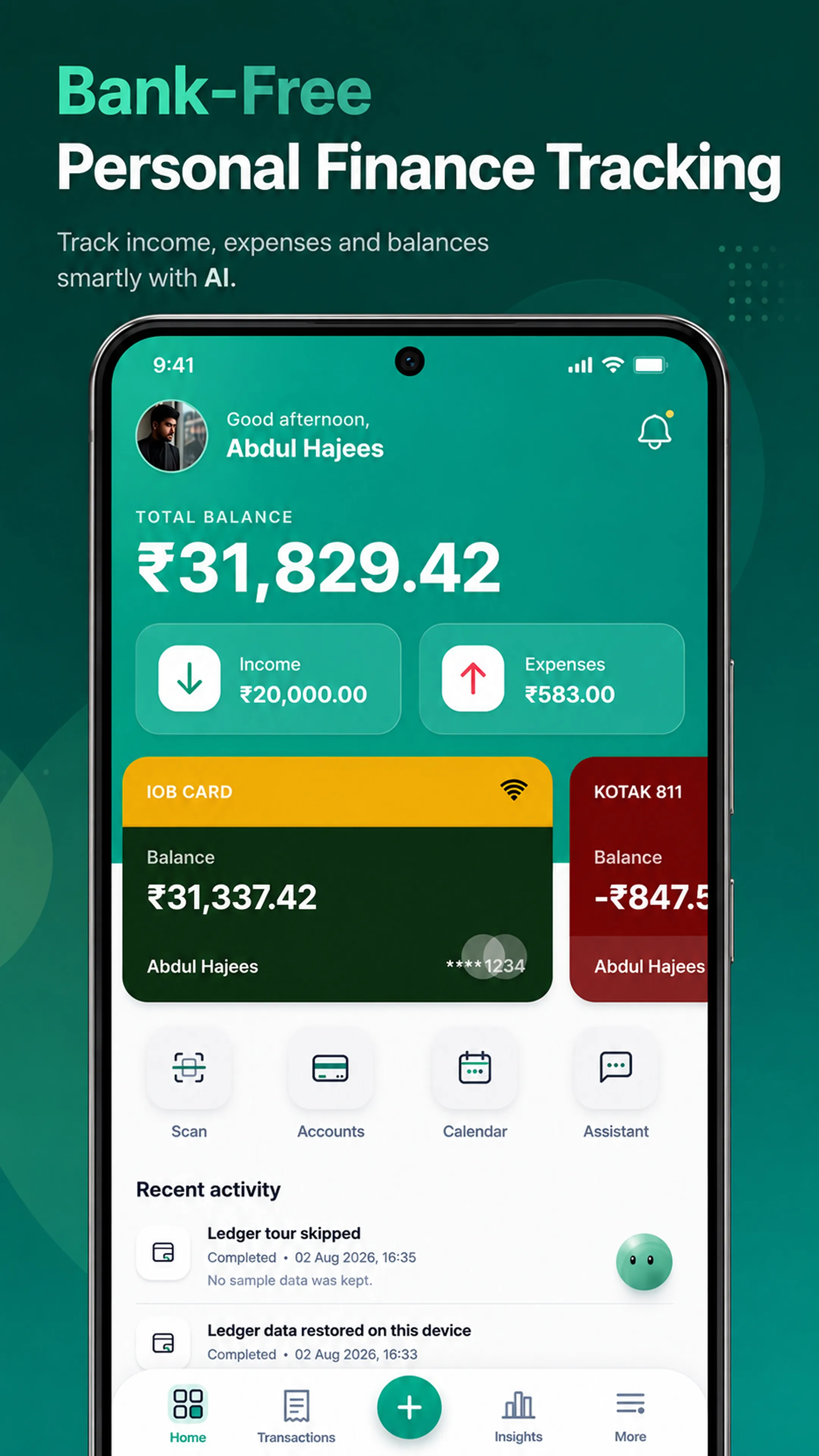 Pludo Ledger app screen 1