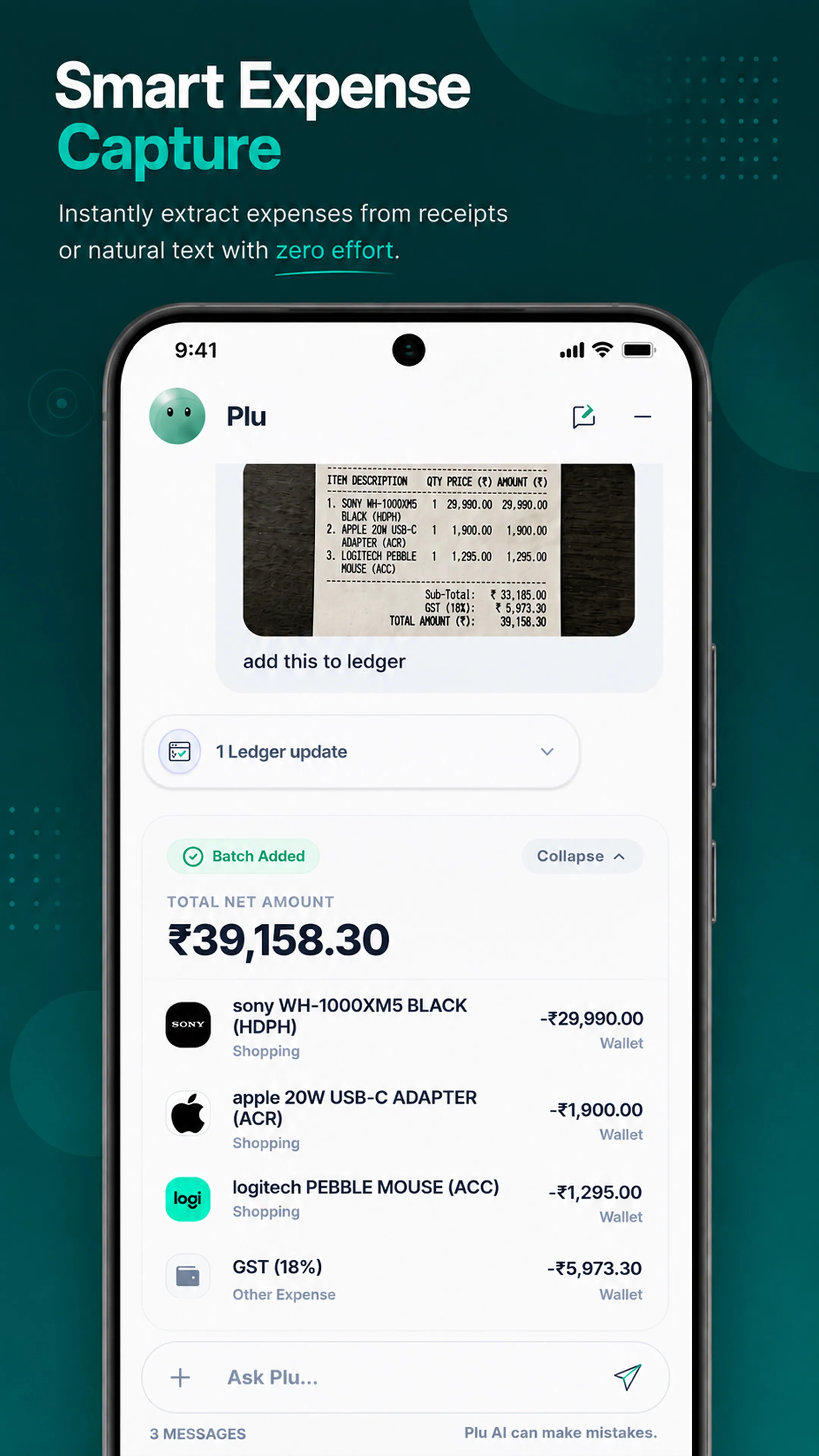 Pludo Ledger app screen 2