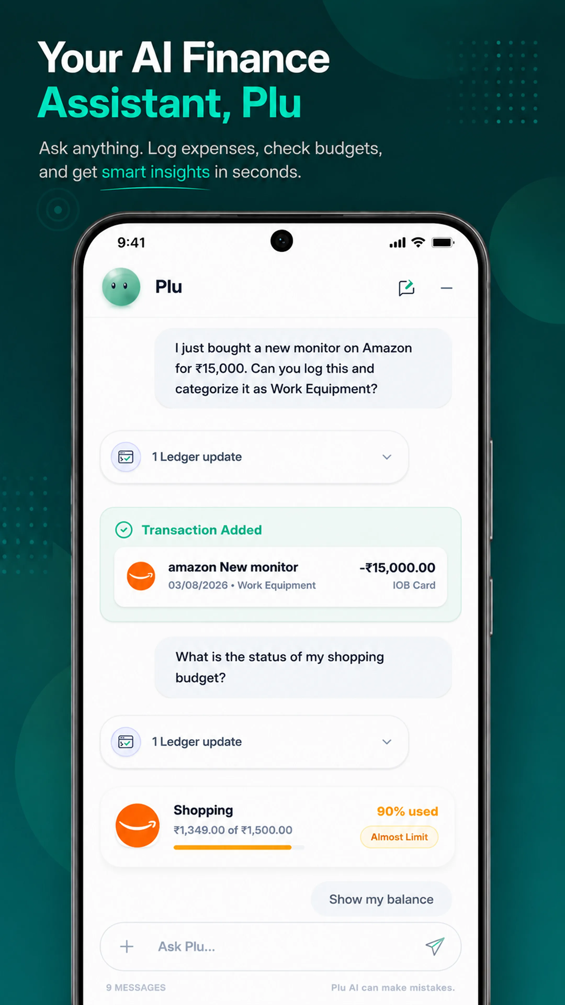 Pludo Ledger app screen 3